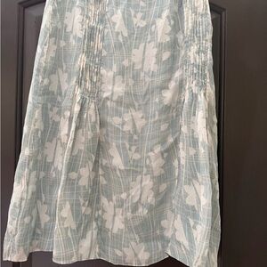 Vintage Floral Midi Skirt